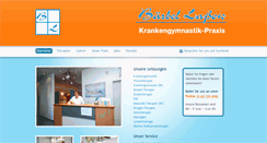 Desktop Screenshot of krankengymnastik-lassow.de